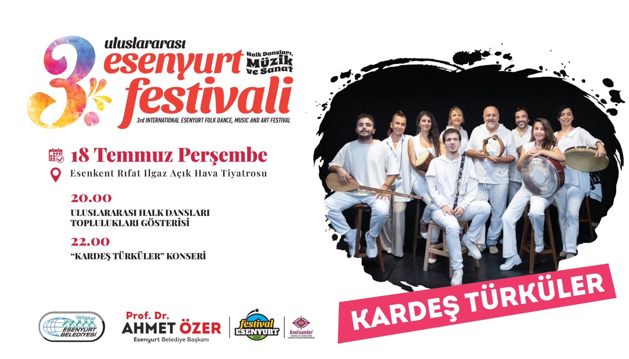 3.Uluslararası Esenyurt Halk Dansları,Müzik ve Sanat Festivali - Kardeş Türküler