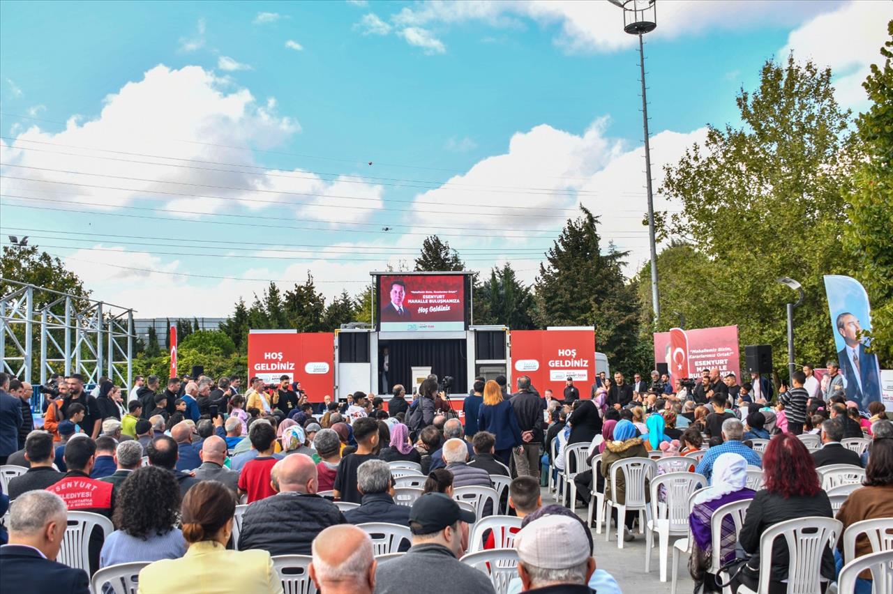 “Mahalle Bizim, Kararlarımız Ortak” Sloganıyla Esenyurt’ta Yeni Dönem…