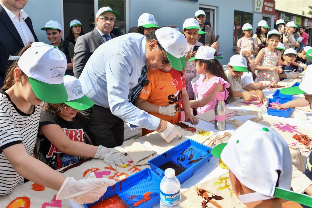 Çevre Ödüllü Başkan Özer'den Çocuklarla Çevre Günü Etkinliği