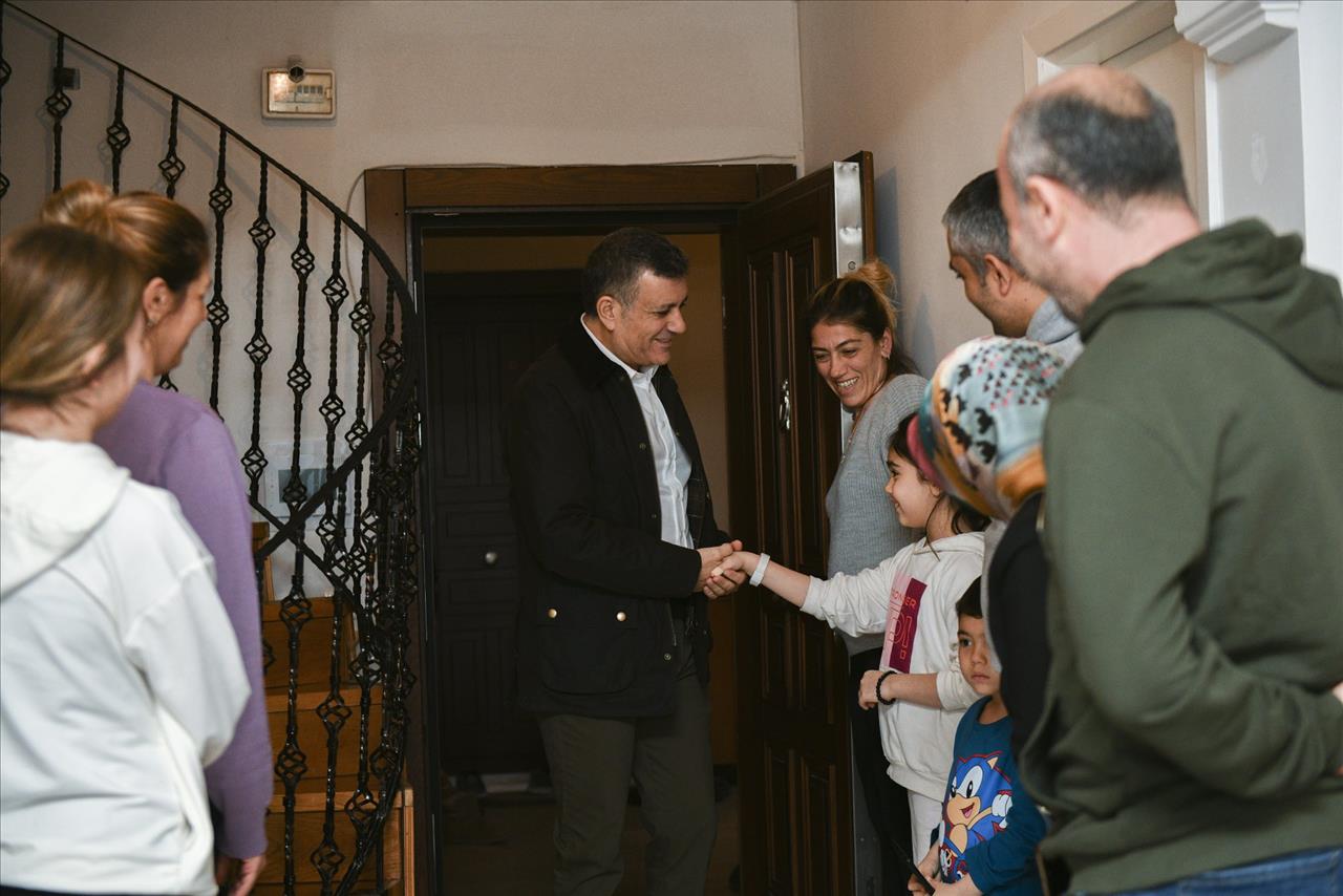 Başkan Bozkurt, İlk İftarını Depremzede Aile İle Yaptı