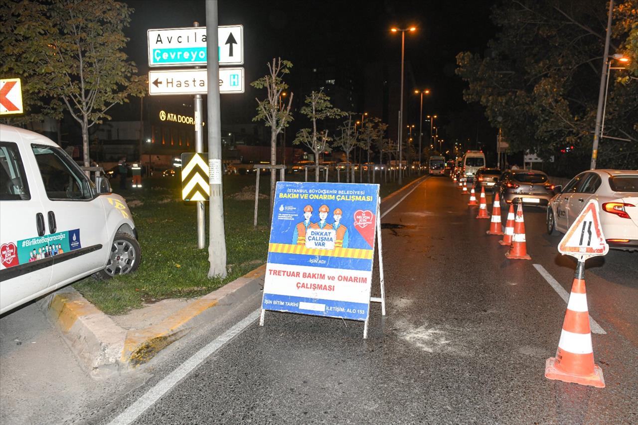 İbb Ve Esenyurt Belediyesi, Trafik Sorununa Çare Olmaya Devam Ediyor