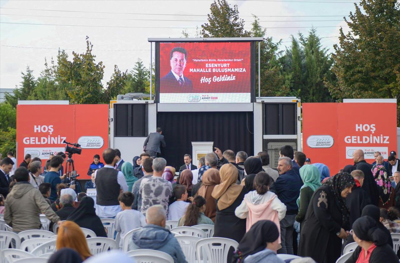 “Mahalle Bizim, Kararlarımız Ortak” Sloganıyla Esenyurt’ta Yeni Dönem…