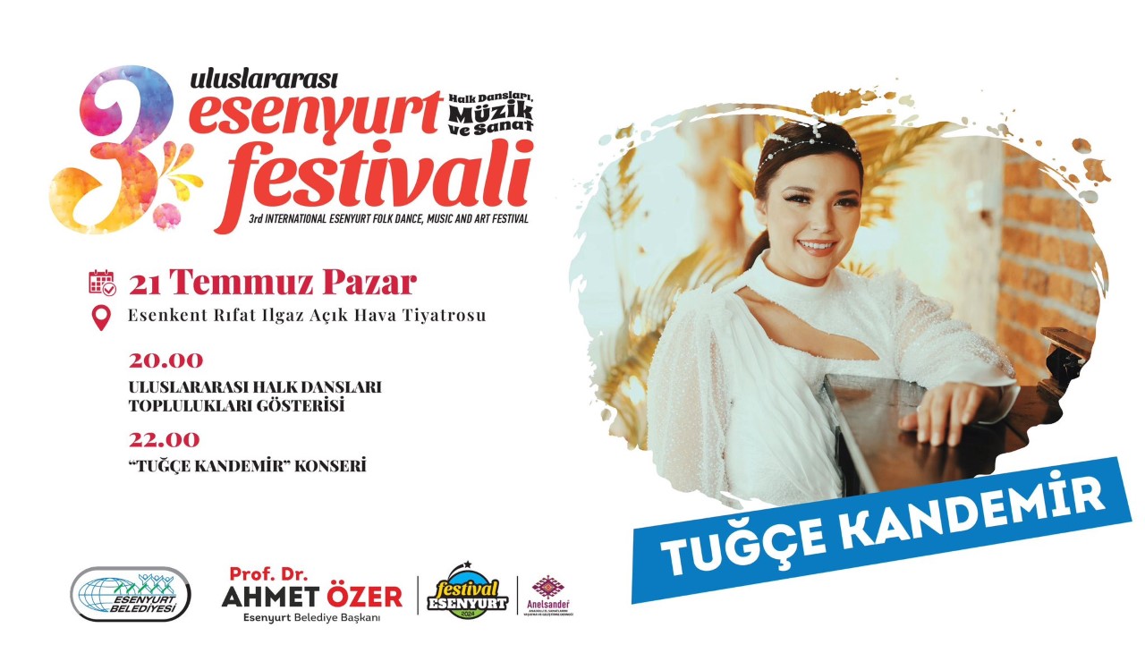 3.Uluslararası Esenyurt Halk Dansları, Müzik ve Sanat Festivali - Tuğçe Kandemir