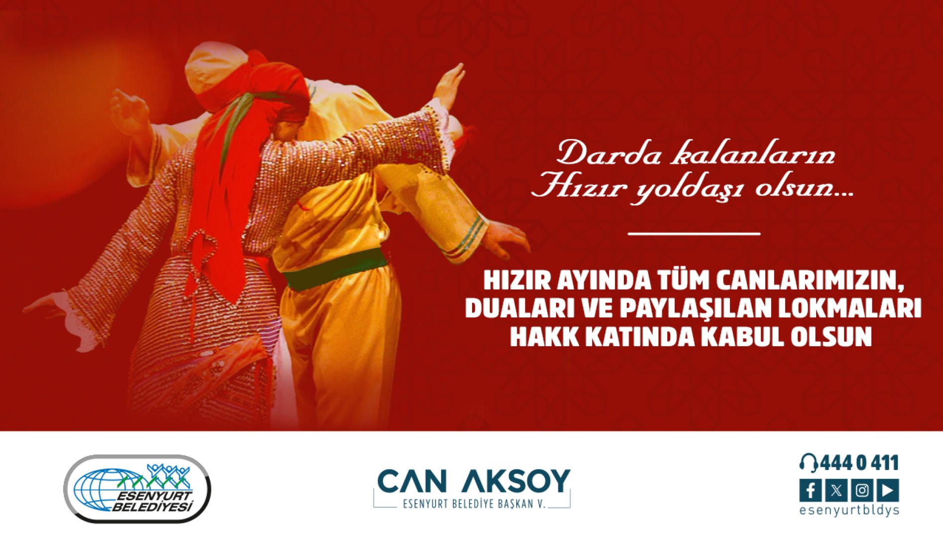 Hızır Orucunuz Hakk Katında Kabul Olsun