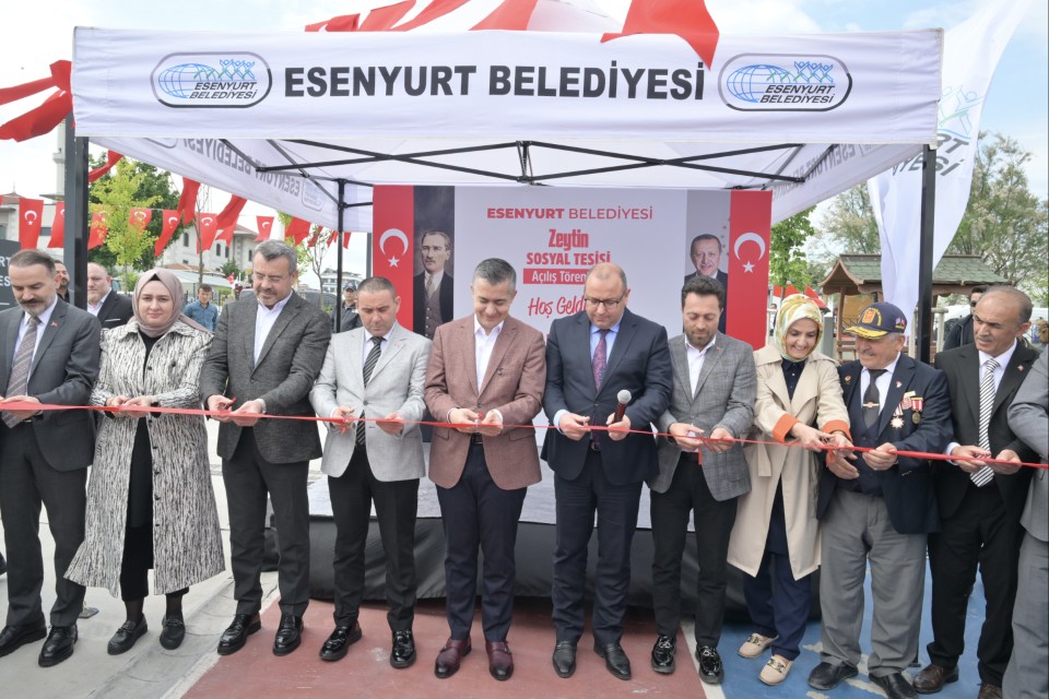 Esenyurt’un 9’uncu Sosyal Tesisi Hizmete Açıldı!