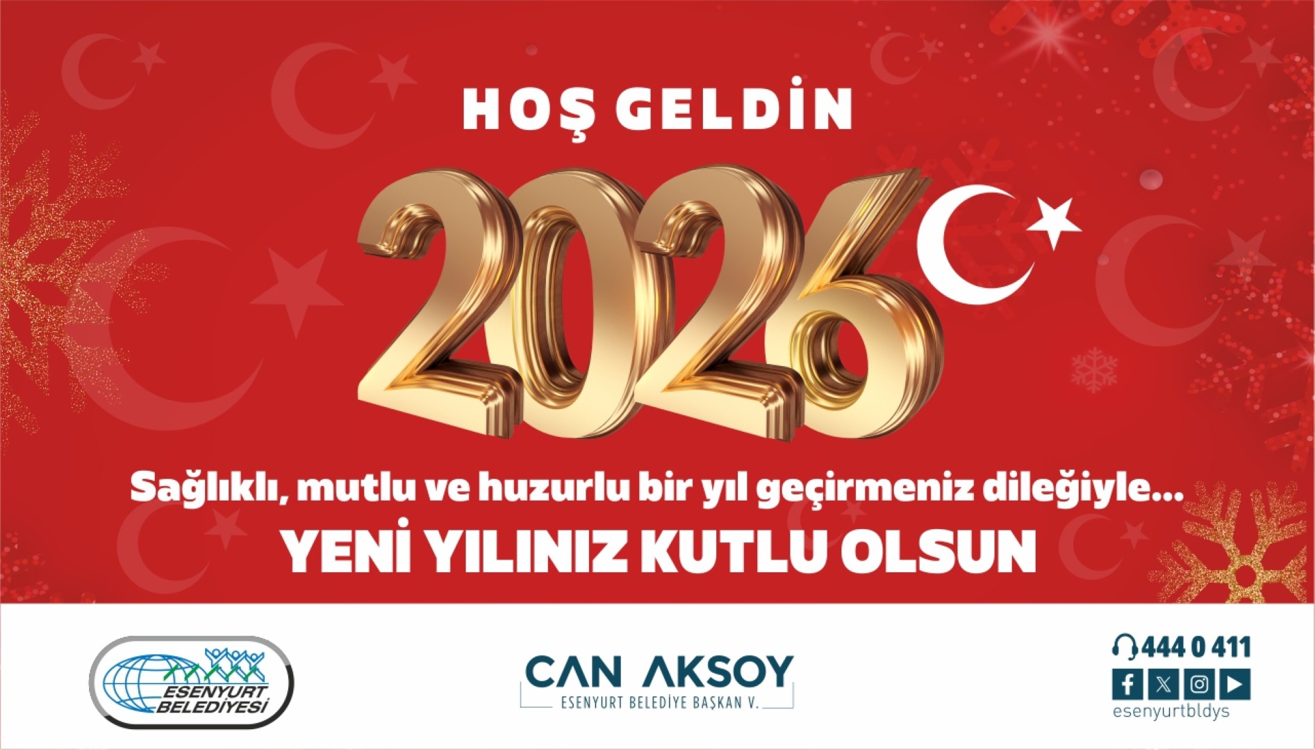 Yeni Yılınız Kutlu Olsun