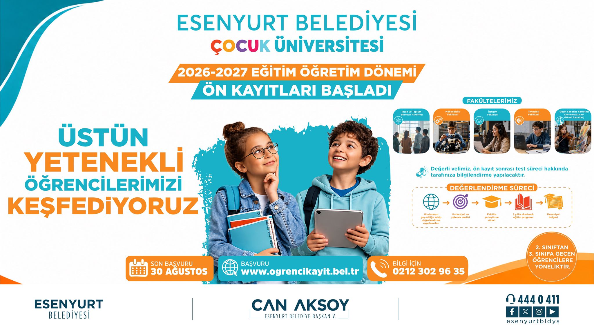 Çocuk Üniversitesi Ön Kayıtları Başladı