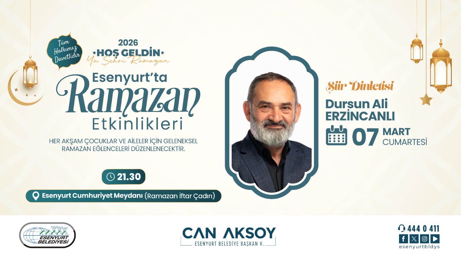 Ramazan Etkinlikleri Şiir Dinletisi