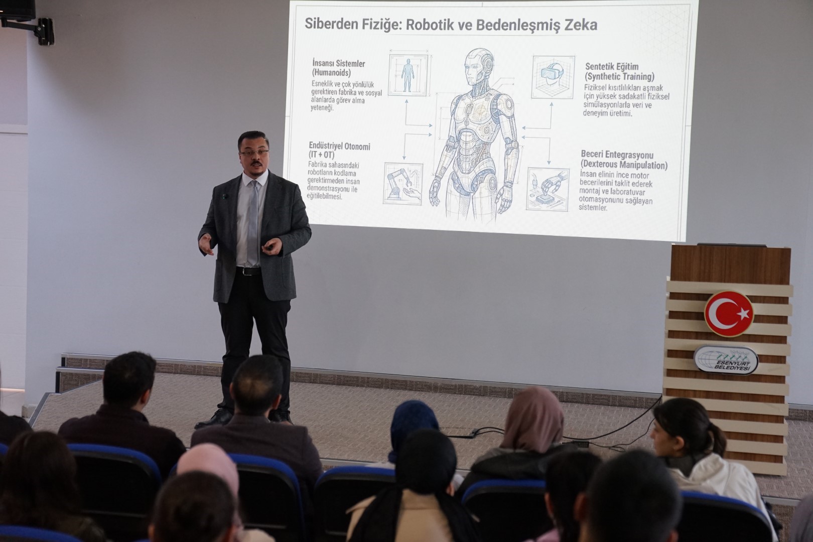 Esenyurt’ta Gençlere Yapay Zekâ Çağında Kariyer Rehberliği Esenyurt Belediyesi Gençleri Geleceğin Mesleklerine Hazırlıyor