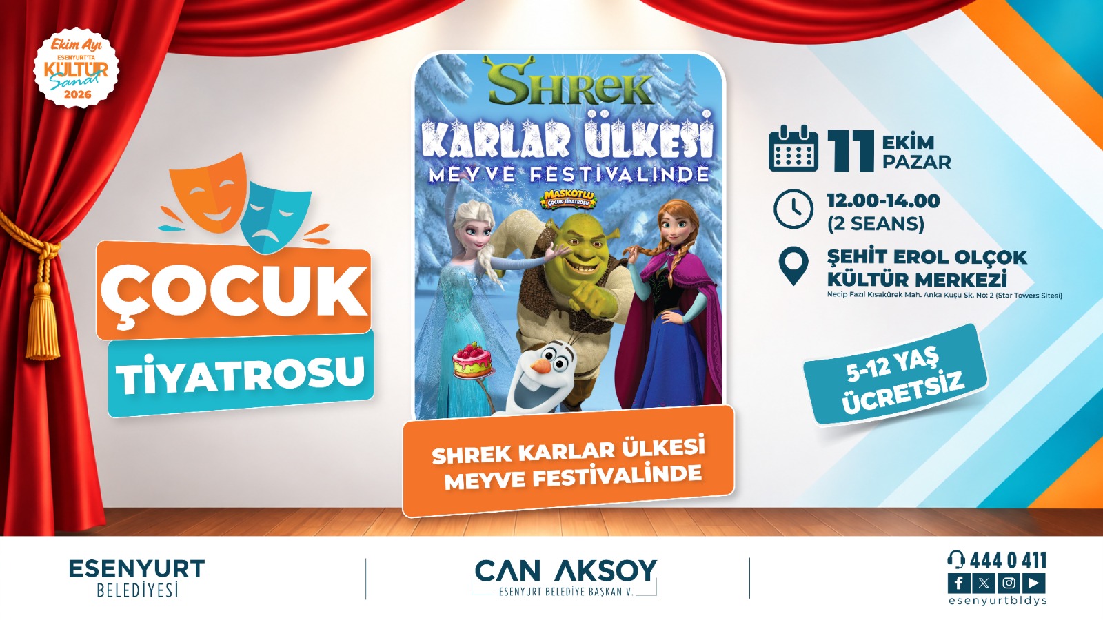 SHREK KARLAR ÜLKESİ MEYVE FESTİVALİNDE