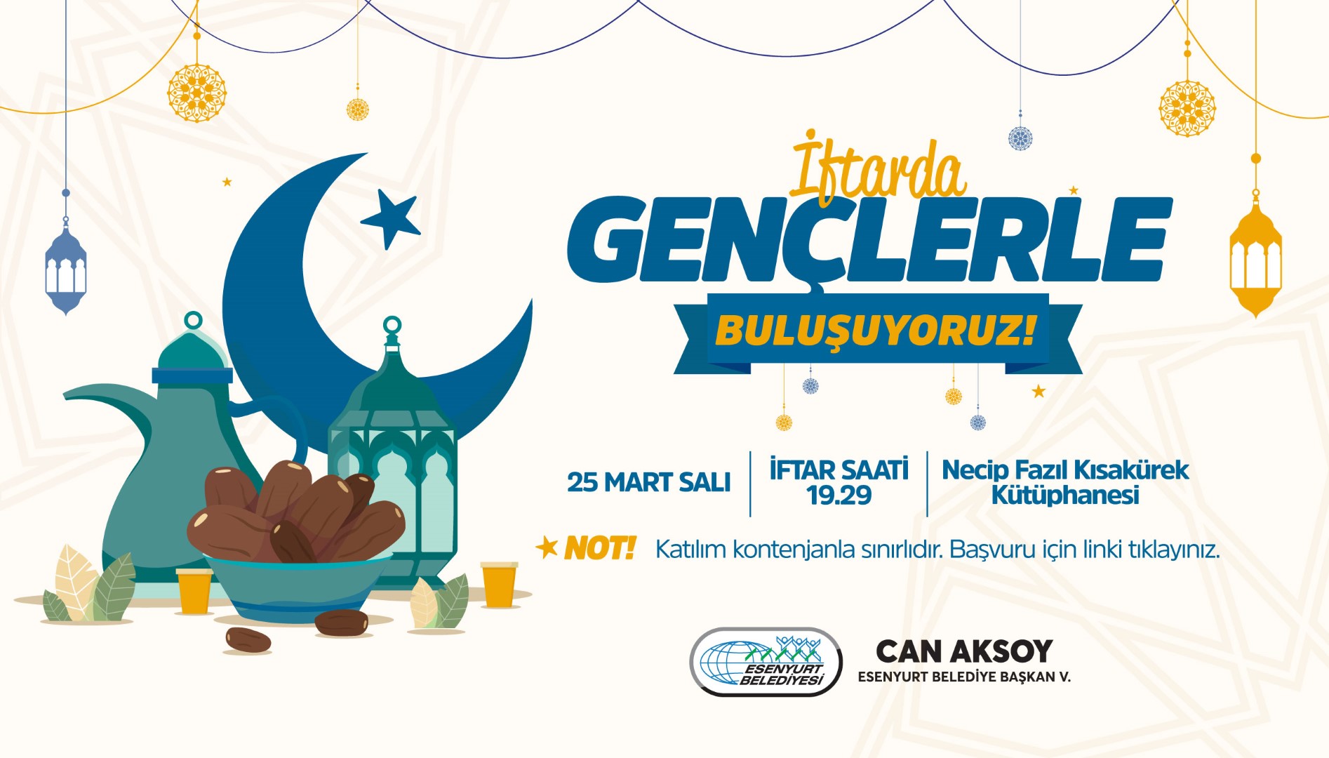 İftarda Gençlerle Buluşuyoruz