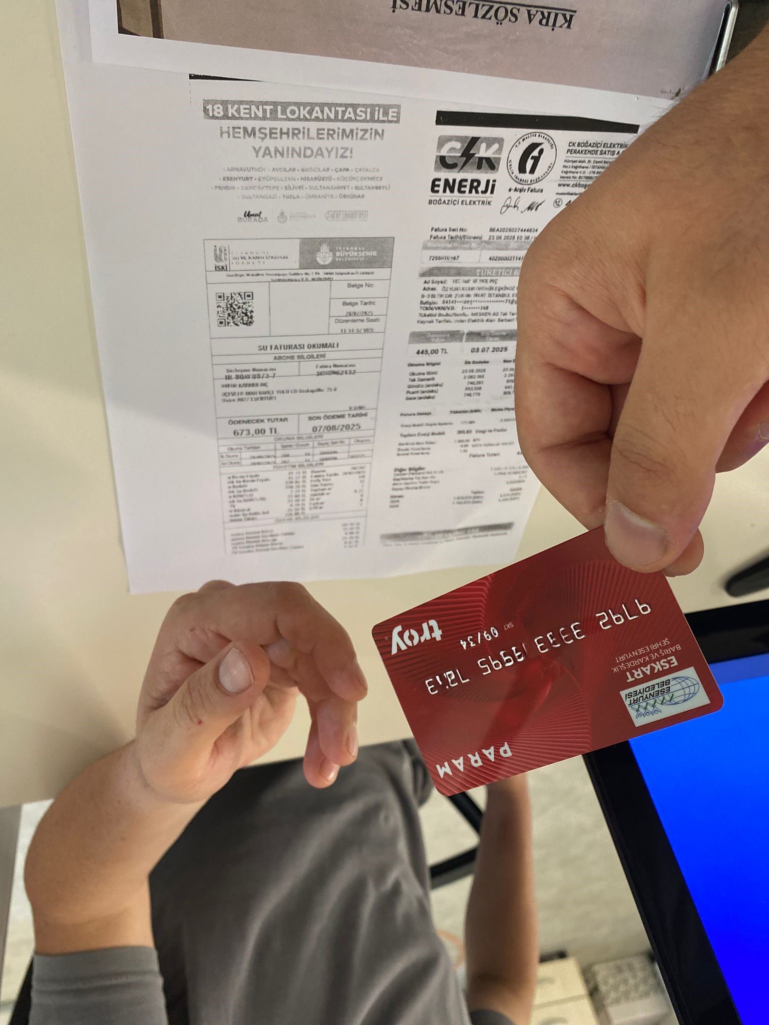 Fatura Desteği Hizmeti